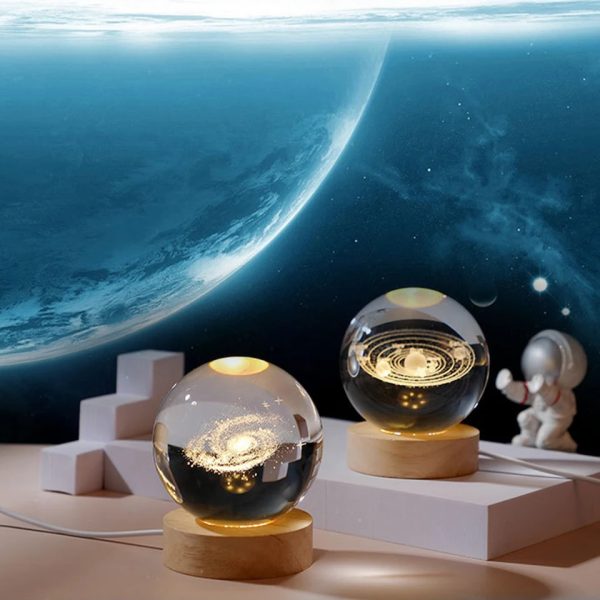 Magical 3D Crystal Ball Night Light